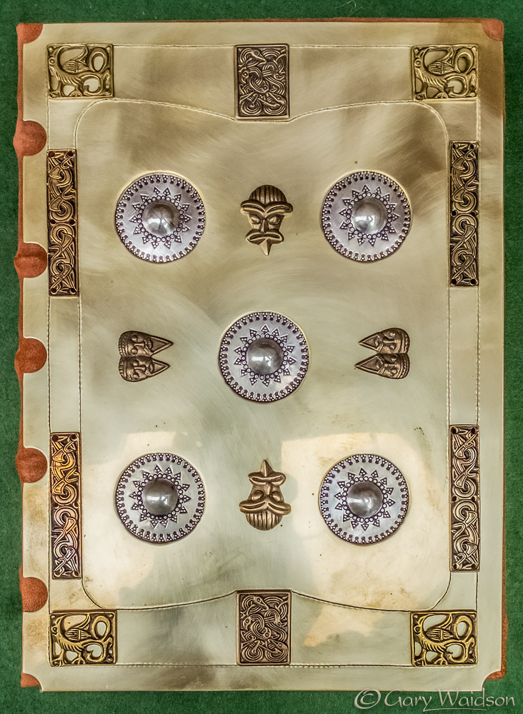 Initial layout for the Beowulf "Manuscript" Treasure cover- Image copyrighted © Gary Waidson. All rights reserved.