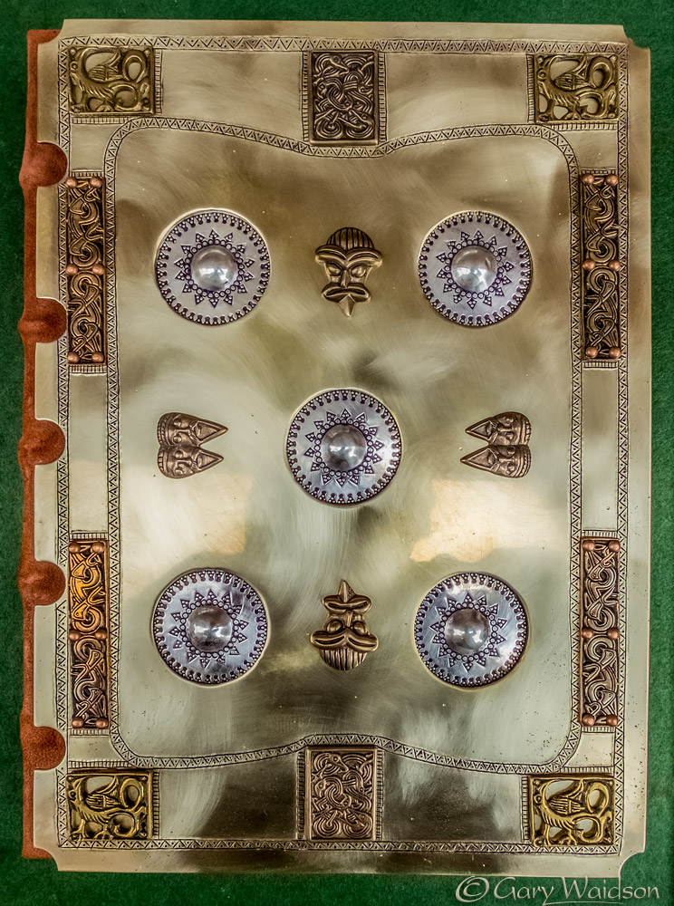 Chevron borders for Beowulf "Manuscript" Treasure cover- Image copyrighted © Gary Waidson. All rights reserved.